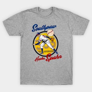 Southpaw Warren Spahn • Milwaukee Braves T-Shirt